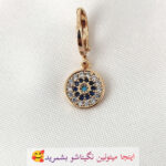 گوشواره نگین رنگی ژوپینگ