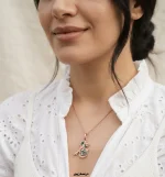 گردنبند فیروزه مرغ عشق