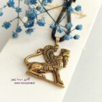 گردنبند پسرانه شیر بالدار