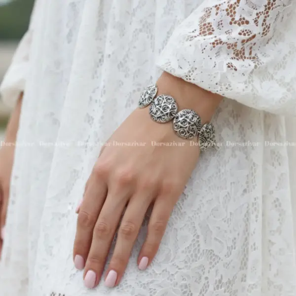 دستبند ورشو گل