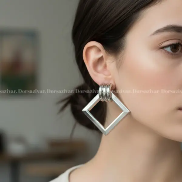 گوشواره فشن سیلور