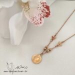 گردنبند استیل سکه الیزابت