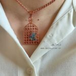 گردنبند مس و فیروزه تابان