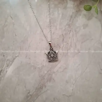 گردنبند پسرانه تاج ظریف