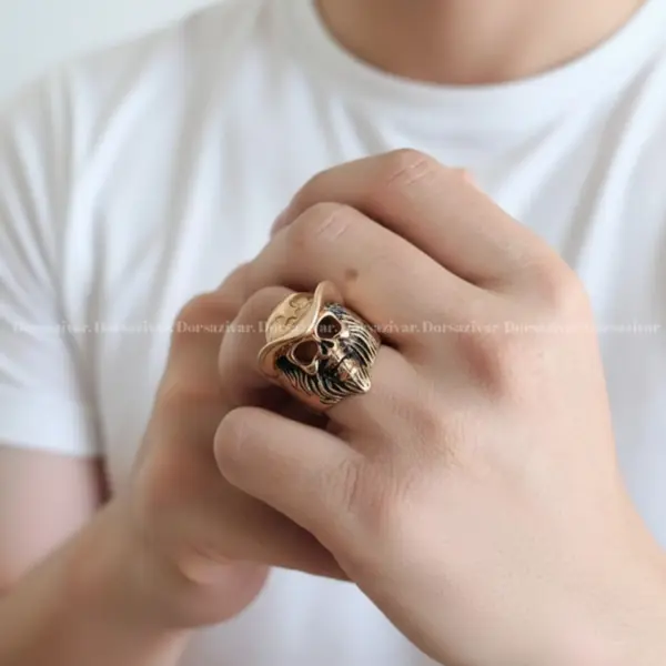 انگشتر طلاروس مردانه فیگوراتیو