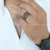 انگشتر طلاروس مردانه لنگر