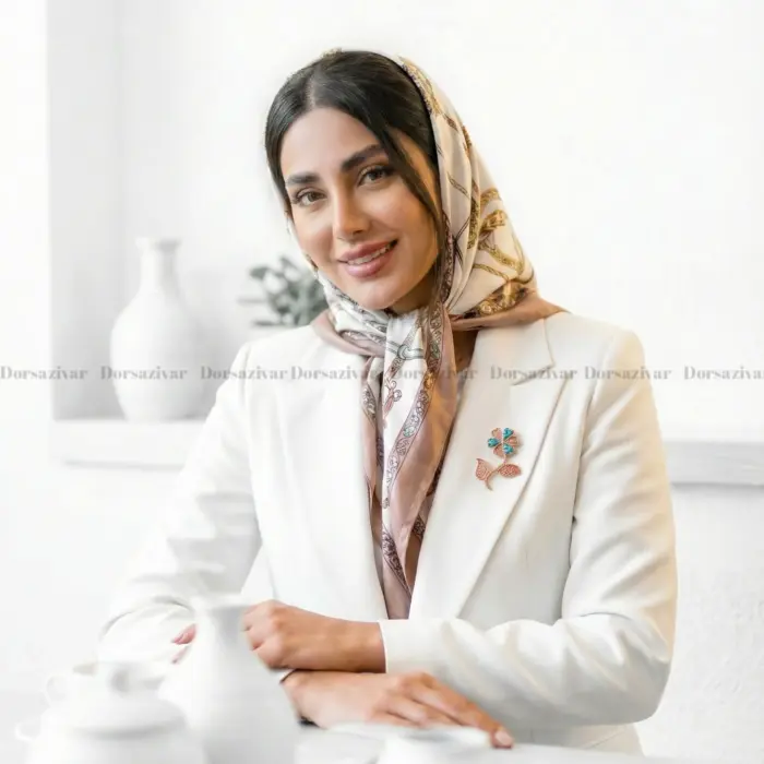 زیرساخت فیروزه کوبی آبکاری(نانو) بج سینه گل