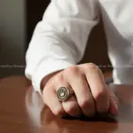انگشتر طلاروس مردانه پادشاه