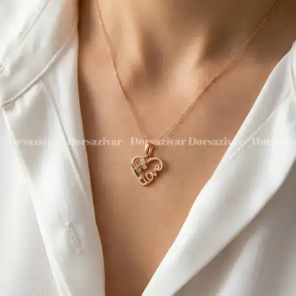 گردنبند ژوپینگ قلب