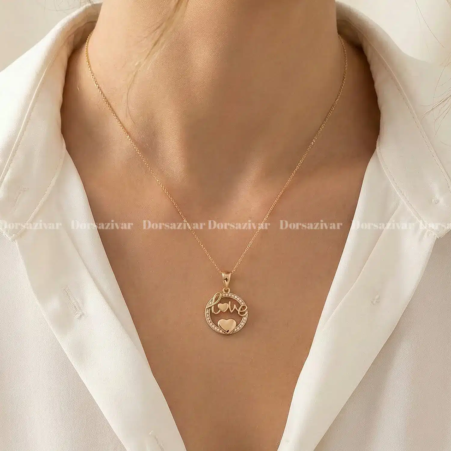 گردنبند ژوپینگ love