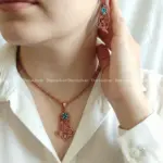 نیمست مس و فیروزه دلژین
