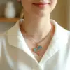 گردنبند مس و فیروزه مادر