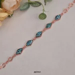 دستبند مس و فیروزه افشید