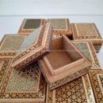 جعبه جواهر چوب و خاتم - Image 2