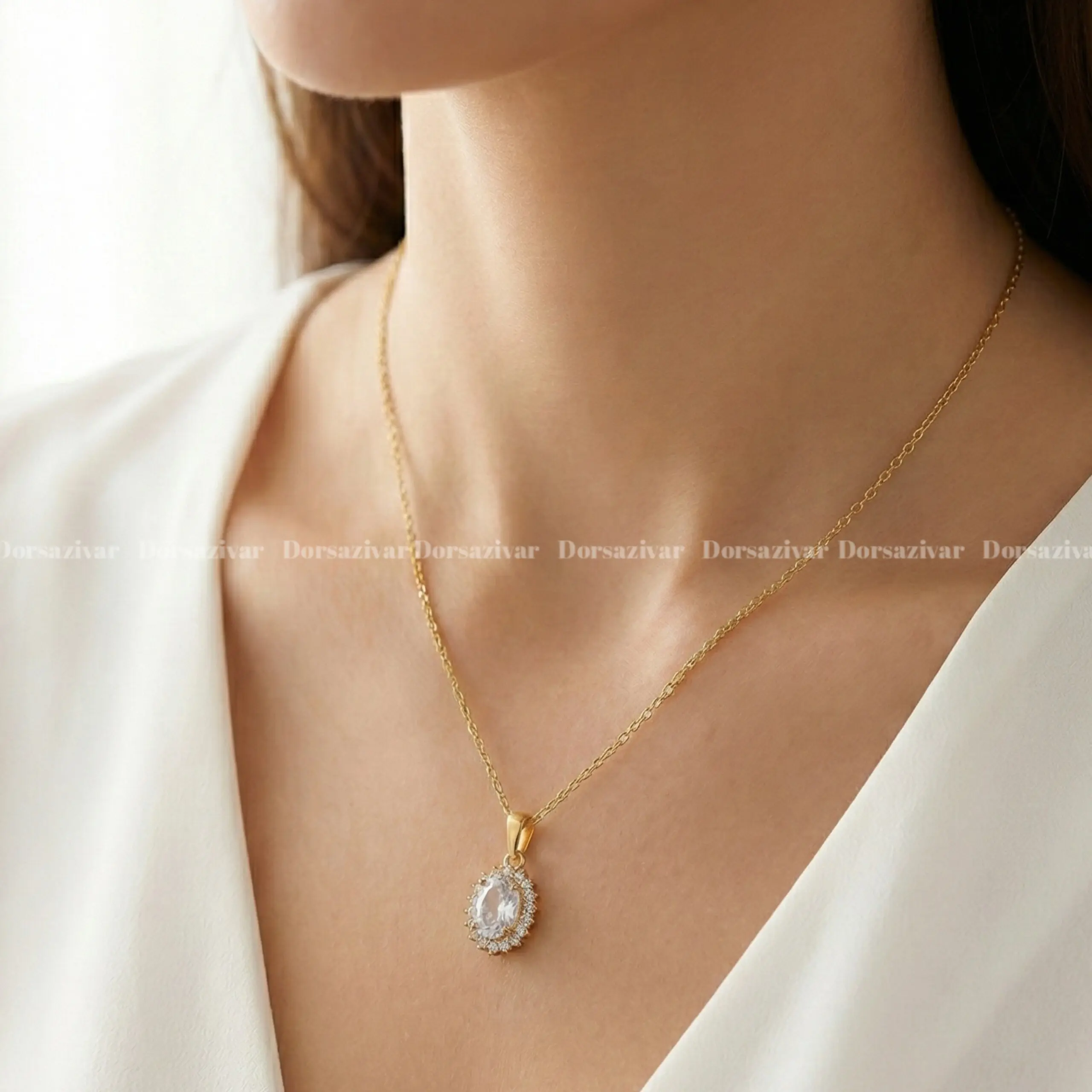 گردنبند یاقوت یاسی