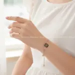 دستبند مس و مینا آتش