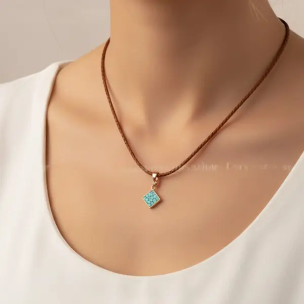 گردنبند مارگازیت فیروزه آتری