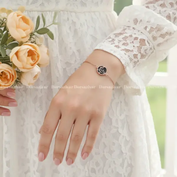 دستبند مس و مینا درخت زندگی 2