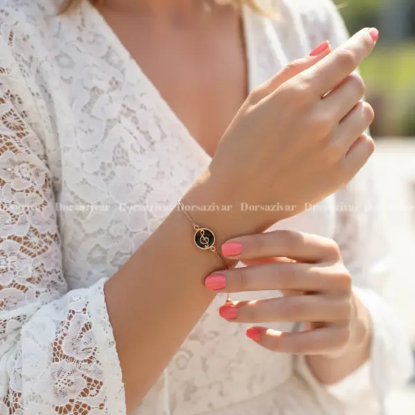 دستبند مس و مینا ملودی