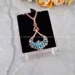 گردنبند مس و فیروزه بوژنه