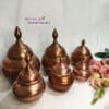 ✨ زیرساخت قندان مسی باکیفیت برای فیروزه‌کوبی حرفه‌ای. مس خالص ایرانی، پرداخت عالی، مناسب هنرمندان صنایع دستی. خرید آنلاین با تضمین کیفیت از درسا زیور.