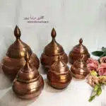 ✨ زیرساخت قندان مسی باکیفیت برای فیروزه‌کوبی حرفه‌ای. مس خالص ایرانی، پرداخت عالی، مناسب هنرمندان صنایع دستی. خرید آنلاین با تضمین کیفیت از درسا زیور.