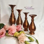 زیرساخت گلدان صراحی مسی