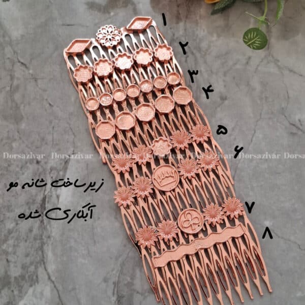 زیرساخت شانه متوسط آبکاری