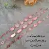 زیرساخت دستبند مسی آبکاری (نانو) سری آرزو