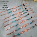 زیرساخت دستبند مسی آبکاری (نانو) سری آرزو