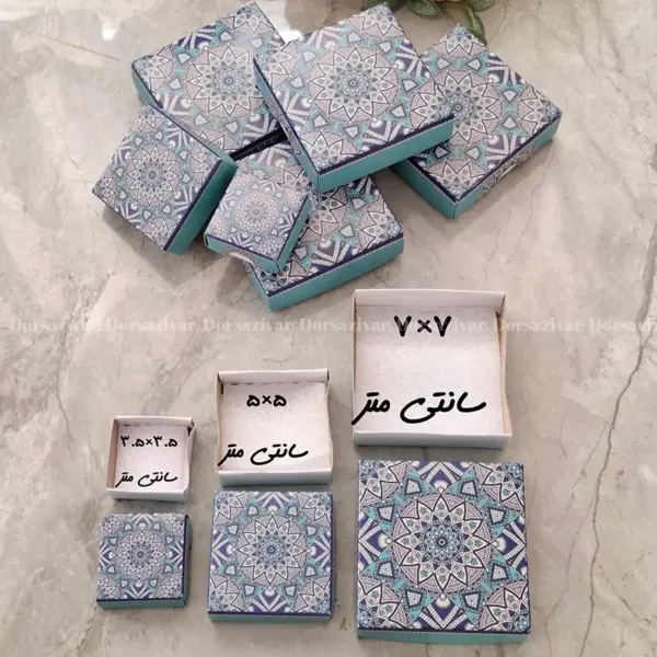 جعبه زیورآلات اسلیمی کهکشان