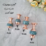 گلدان فیروزه‌کوبی مینیاتوری
