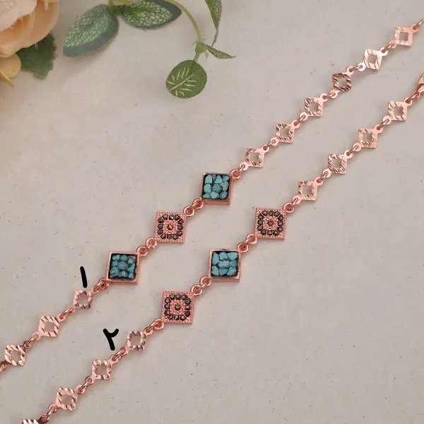 دستبند مس و فیروزه ومارگازیت آتری سه
