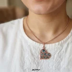 گردنبند مس و فیروزه لاوین