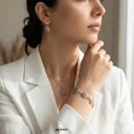 سرویس مس و فیروزه گل داوودی