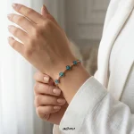 دستبند مس و فیروزه آتری
