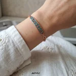 دستبند مس و فیروزه اسپرت یک