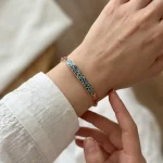 دستبند مس و فیروزه اسپرت دو