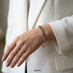 دستبند مس و فیروزه اسپرت سه