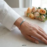 دستبند مس و فیروزه آلما
