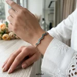 دستبند مس و فیروزه آلیشان