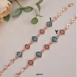 دستبند مس و فیروزه ومارگازیت آتری پنج