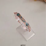 دستبند مس و فیروزه دوستت دارم