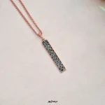 گردنبند مس و فیروزه اسپرت یک
